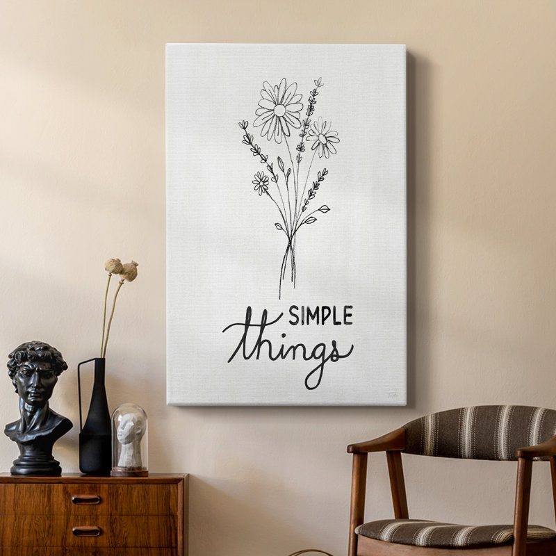 Croquis de choses simples - galerie Cavas sur mesure, H 12 po x l 8 po
