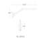 Joziah 1 - Light LED Swing Arm-903543136