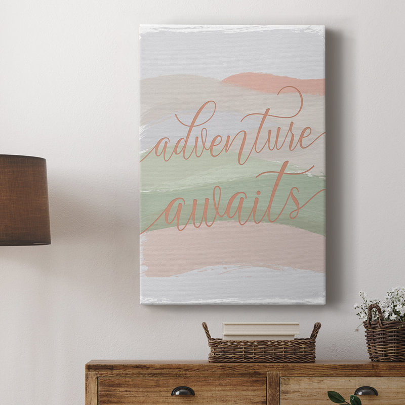 L'aventure vous attend - galerie Cavas sur mesure, H 18 po x l 12 po