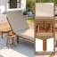 Brun 
 Brun 
 Brun 
Chaise longue d'extérieur ajustable brune à 3 positions avec coussin inclinable brun