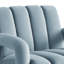 Fauteuil d'appoint Tubbi, bleu ciel-1025739840