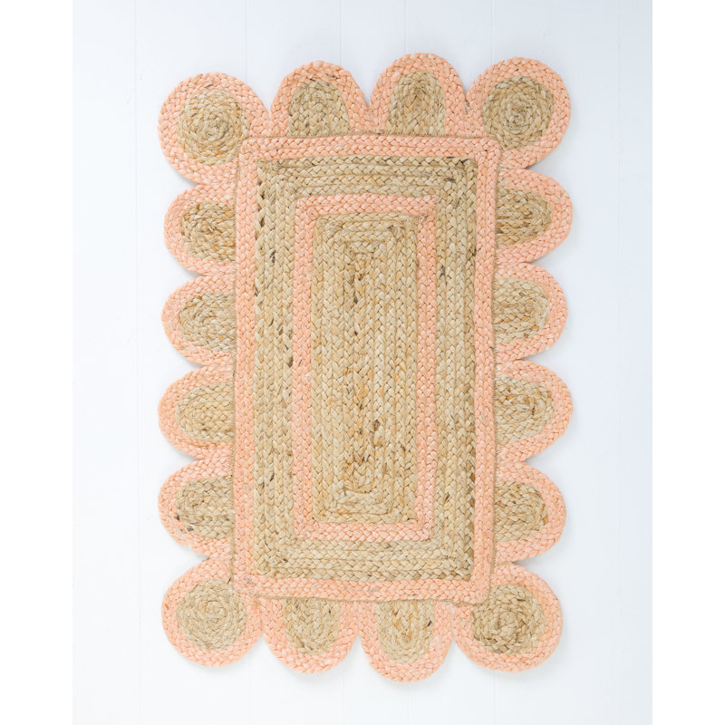 Hand Braided Jute / Sisal Area Rug, Rectangle 2' x 3'