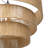 Rope Woven Pendant Light, 3-Tier Shade, Adjustable Hanging Ceiling Light Fixture for Dining Room Kitchen Island-652177029