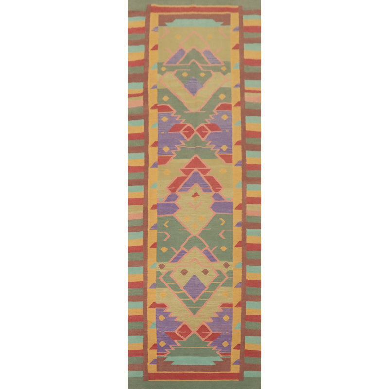 Tapis de couloir tribal Kilim