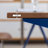 Practical And Creative Design Navy Blue Leg Desk-839088049