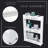 3 Tier Slim Rolling Storage Multi Purpose Laundry Cart 3-Tier-98440298