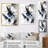 Blue Black Cubist Symphony I - Cubism Framed Wall Art-472493208-472493218