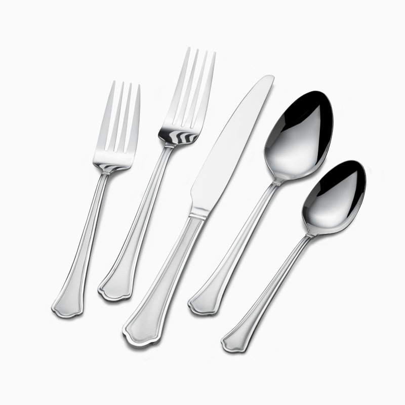 International Silver Capri Frost 51-Piece Flatware Set, Service for 8
