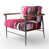 Fuchsia / noir est en rupture de stock