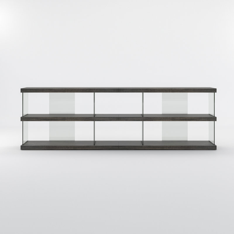 Chrystal Modern Glass-panel Display Shelf