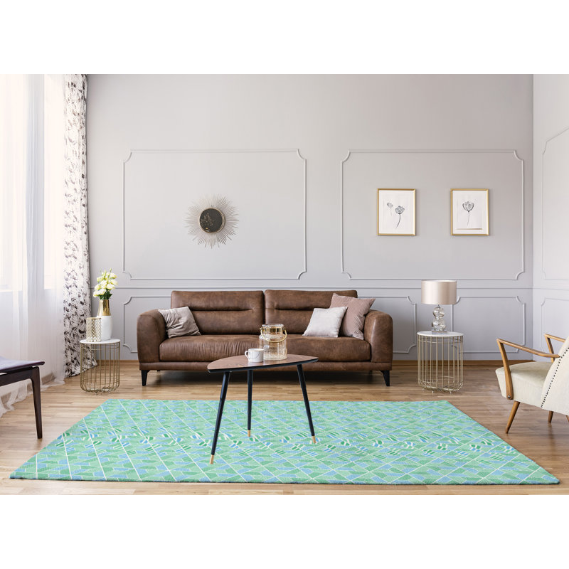 Tapis de zone verte trapézoïdals, Rectangle 4 pi x 6 pi