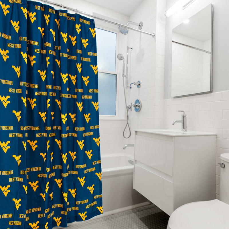 NCAA Shower Curtain, West Virginia