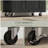 HOMCOM Kitchen Island with Storage, Rolling Kitchen Cart with AC Outlets and USB Ports, Microwave Stand with Towel and Spice Rack, Black-2097093879