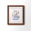 «Sketchy Bath II» - peinture encadrée-1157097760-1157097791