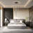 Keysha 6 - Light Unique Rectangle LED Dimmable Pendant Long Staircase Chandelier-297061738