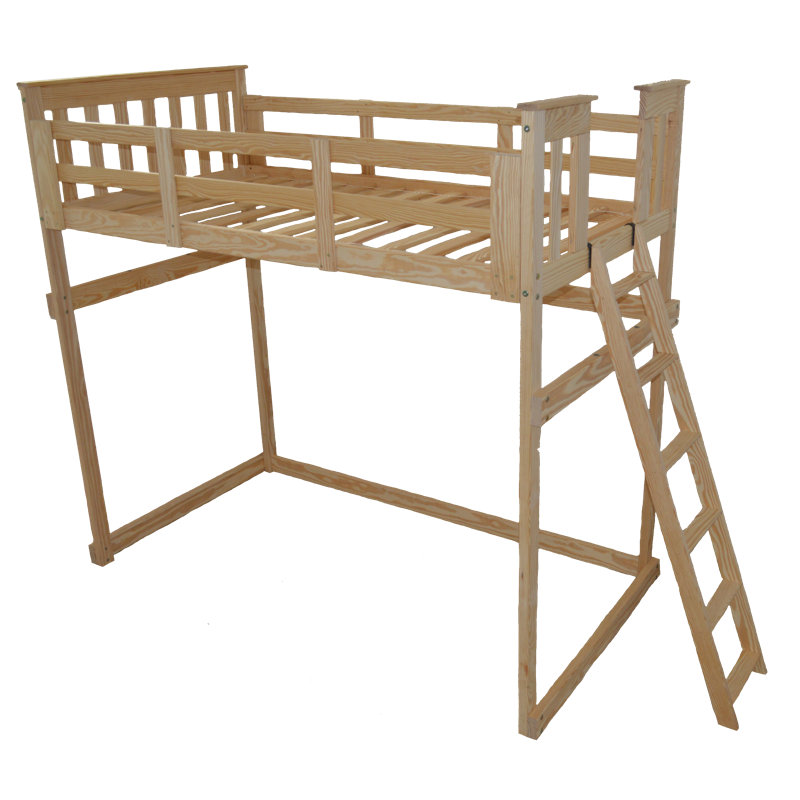 Swainsboro Kids Loft Bed, Asbury Stain, Full