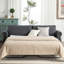 Canapé-lit 80,7 po 2-en-1 avec grand matelas (63 po * 70,9 * 3,3 po), pour les espaces de salon Chambre à coucher