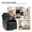 Giselle 26.5" Wide Manual Swivel Rocker Recliner with Metal Base Set of 2-671010840