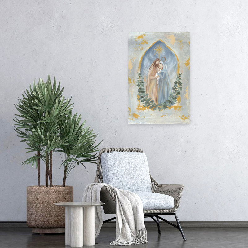 Sainte-Famille, paysage contemporain abstrait, art naturel, H 24 po x l 16 po