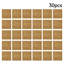 30Pcs Self-adhesive PVC Parquet Flooring Tiles Set-79678409