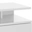 Sateria 35cm W Manufactured Wood Bedside Table