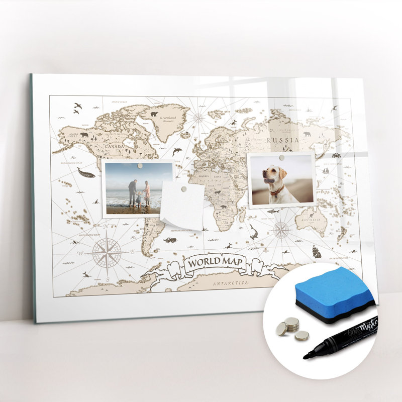 Magnetic Glass Dry Erase Board