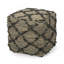 Pouf carré Poncho (SEULEMENT OTTOMAN)