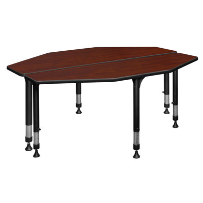 Melamine Laminate 34" Adjustable Height Multi-Student Desk