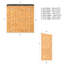 Mercia 6 x 2'6ft Tongue & Groove Pent Storage Shed