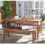Ludovic Solid Acacia Wood Outdoor Dining Set