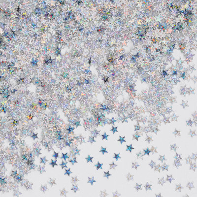 Holographic Stars Confetti