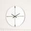 Jhani Mirror Wall Clock for Living Room, Modern Wall Clock For Bedroom Decor-1792125501-1792125502
