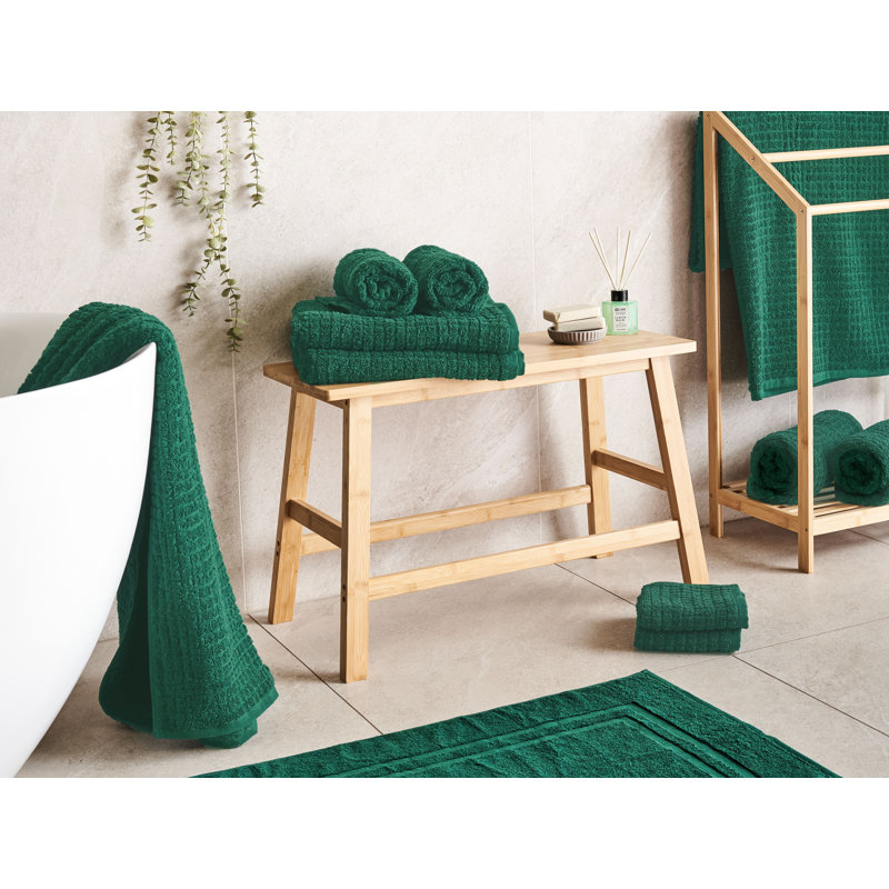 Set of Towels Atai Cotton, Dark Green, 11  Piece Towel Set