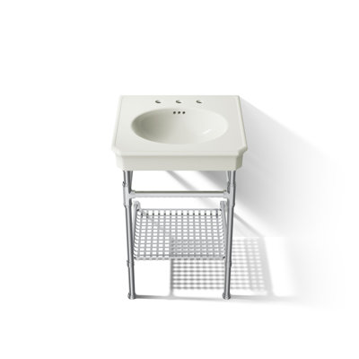 Claude by Studio McGee 24" Rectangular Console Table Bathroom Sink
