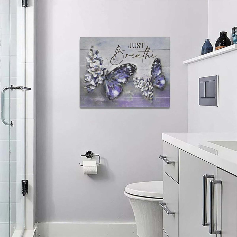 Wrapped Canvas Print, Purple