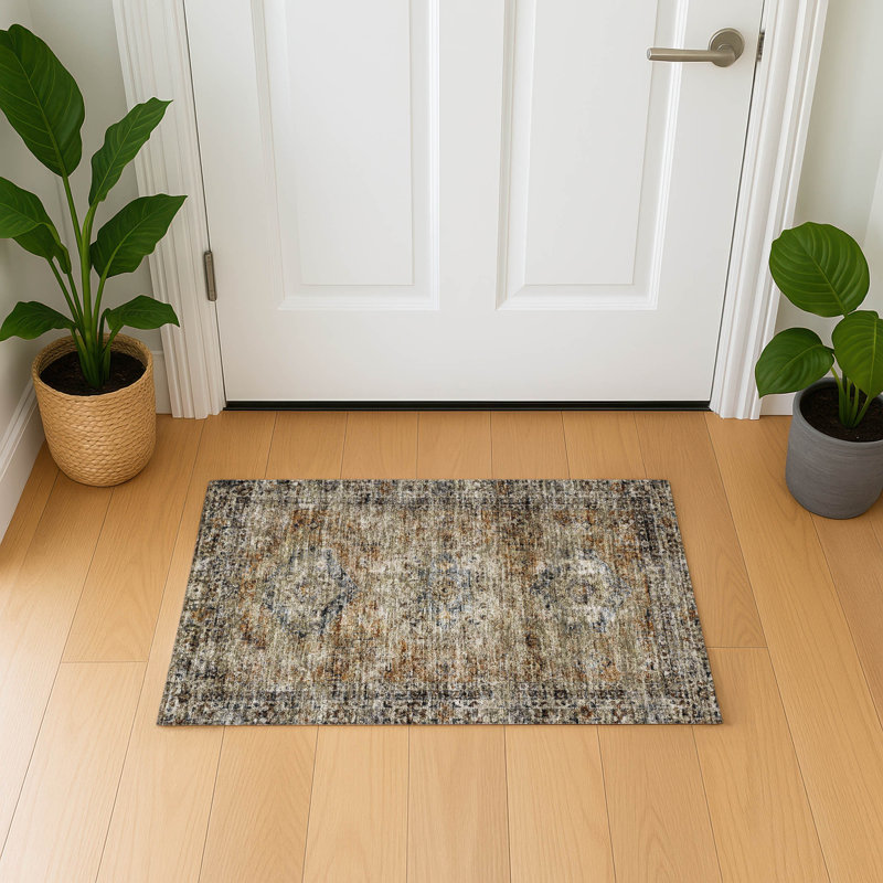 Tapis de qualité supérieure Mayfield Global, Cuivre, 1 pi 8 po x 2 pi 6 po