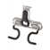 Metal Wall Organizer with Key Hooks
