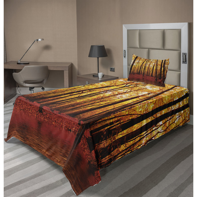 Microfiber Sheet Set, Twin Sheet Set + Fitted Sheet + 1 Pillowcase