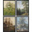 «Vintage Orchard And Countryside Scenes», impression sur papier 4 pièces-97770518-97770519