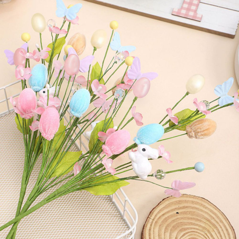 Ensemble de 3 décorations florales 3 pièces