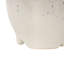 Vase décoratif en céramique blanche-125496336