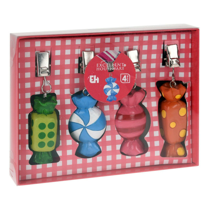 Set Of 4 Candy Tablecloth Weight
