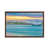 Classic Brown Wood Floater Framed