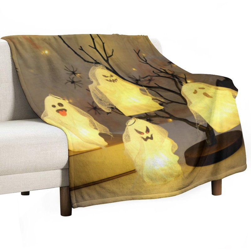 Jeté en flanelle de fantôme Glowing, 40 po x 50 po