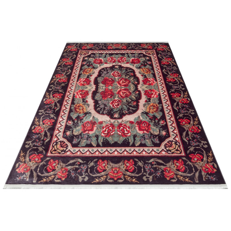 Floral Area Rug, Rectangle 160 x 230cm
