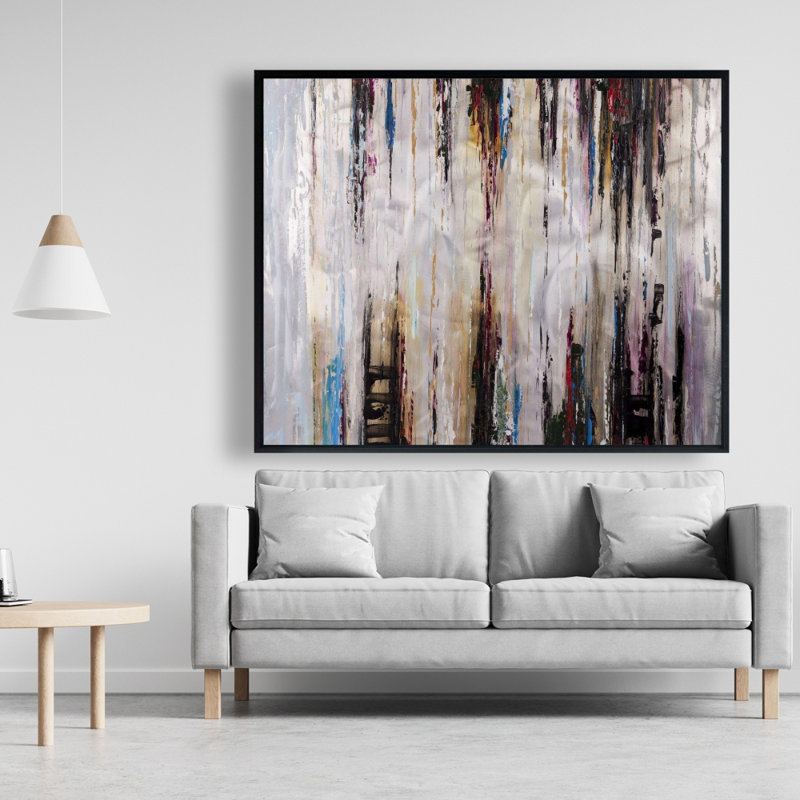 " Abstract Runny Paint "