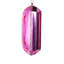 Vickerman 8" Rectangle Jewel Glitter Ornament, includes 2 pieces per bag-1259018415