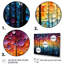 Hardedge Art Sublime Tree Symmetry II - Modern Wall Decor-1953747993-1953747994