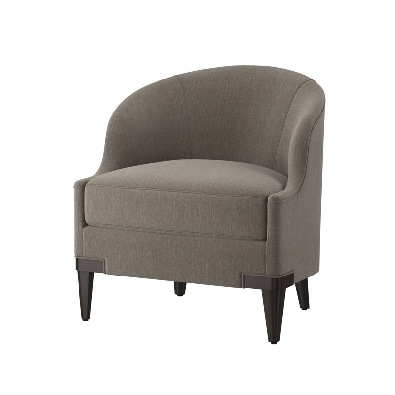 Fauteuil demi-tonneau Lafayette, Synergy avoine (tissu performance) 1142-01, Expresso