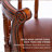Sturdivant Genuine Leather Swivel Wooden-524808533-525819658